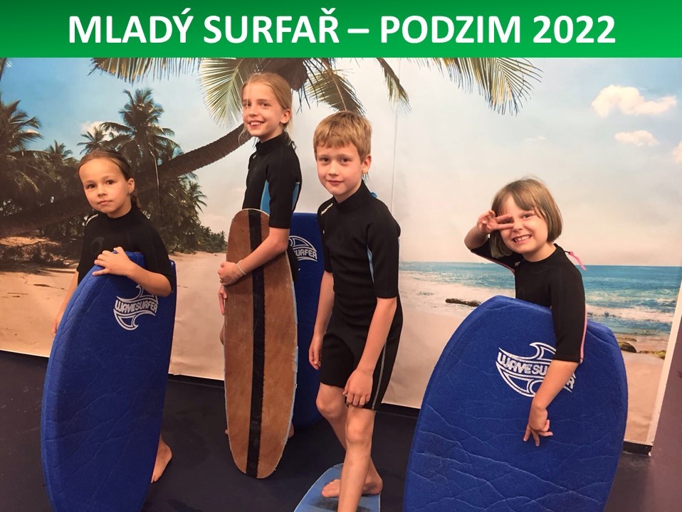 DĚTSKÝ KLUB – MLADÝ SURFAŘ – PODZIM 2022